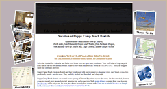 Desktop Screenshot of happycampbeachrentals.com